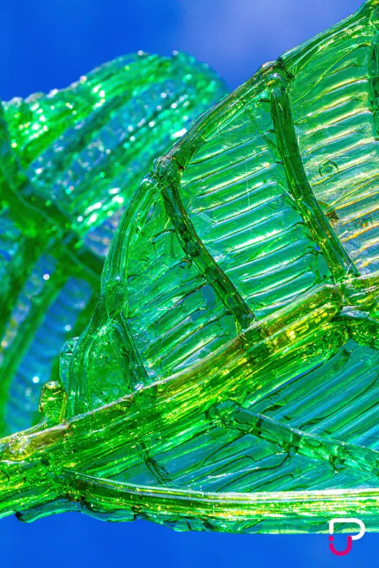 Feuilles en matériaux recyclés (PIC)
